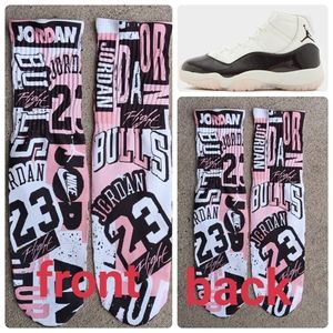 Jordan 11 Neopolitan socks